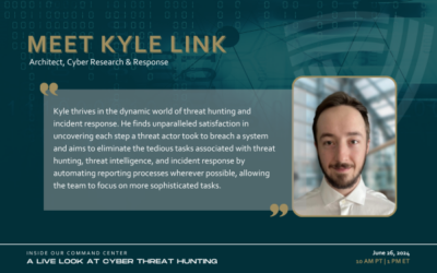 Meet Our Expert Threat Hunter: Kyle Link